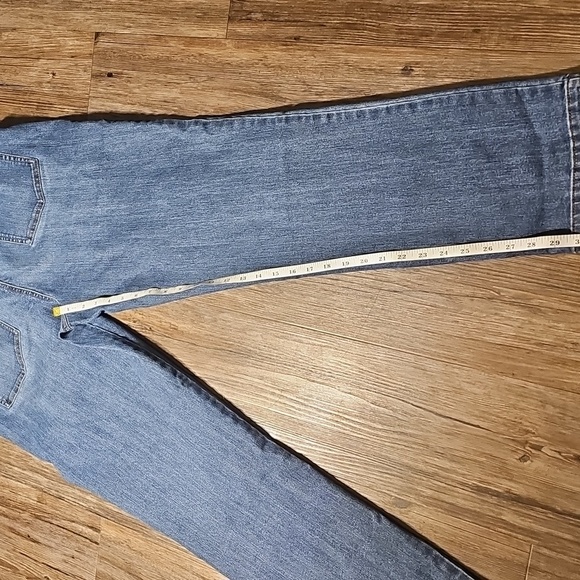 Womens Gloria Vanderbilt Amanda Fit Sky Blue Jeans Sz 14 - Picture 7 of 7